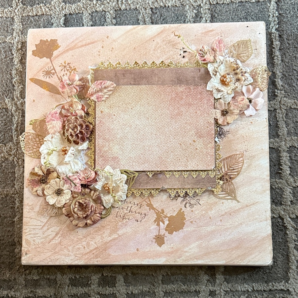 Handmade canvas. Add your favorite Photo which will soon be your favorite decor